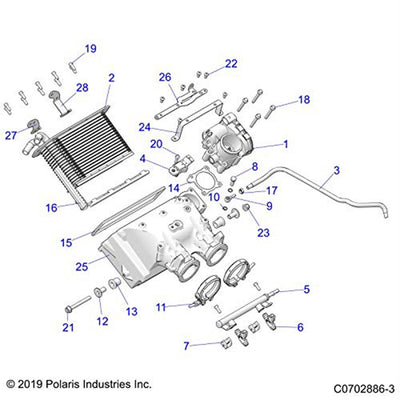 Polaris Fuel Injector 2521914