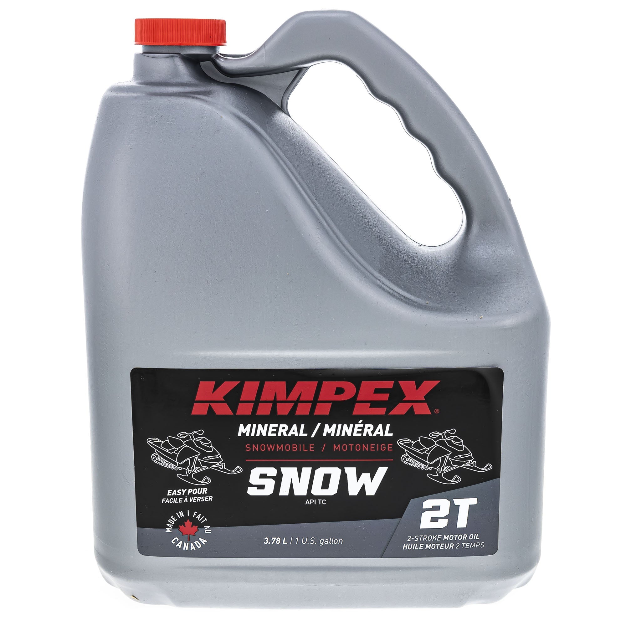 Kimpex 260601 Mineral Engine Oil - Snowmobile|Snwmob Gt2-M 3.78L Mnral