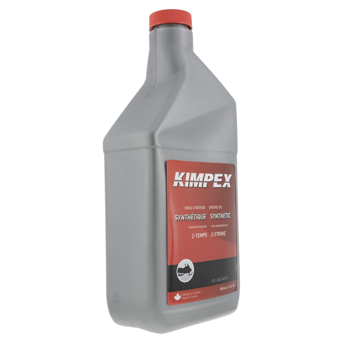 Kimpex 260626 Synthetic Engine Oil - Snowmobile Racing 2T 946 Miles