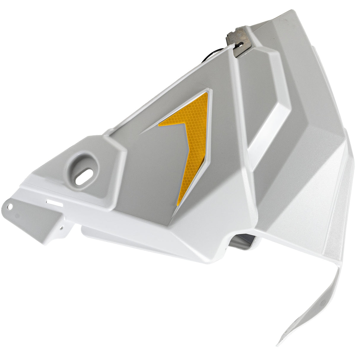 Polaris White HDPE Nose Pan Assembly 2635745-133 Switchback Assault