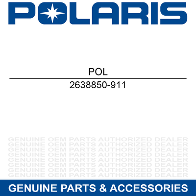 Polaris ASM-GRILL UPP BADGE ICY BL PRL 2638850-911