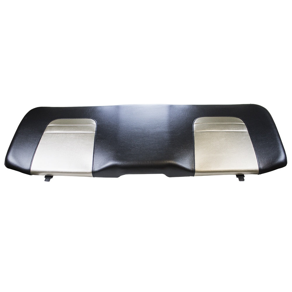 Polaris Black/Suede Metallic Seat Bottom 2685384