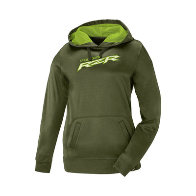 Polaris W RZR Vapor Hoodie Olive L 286474306