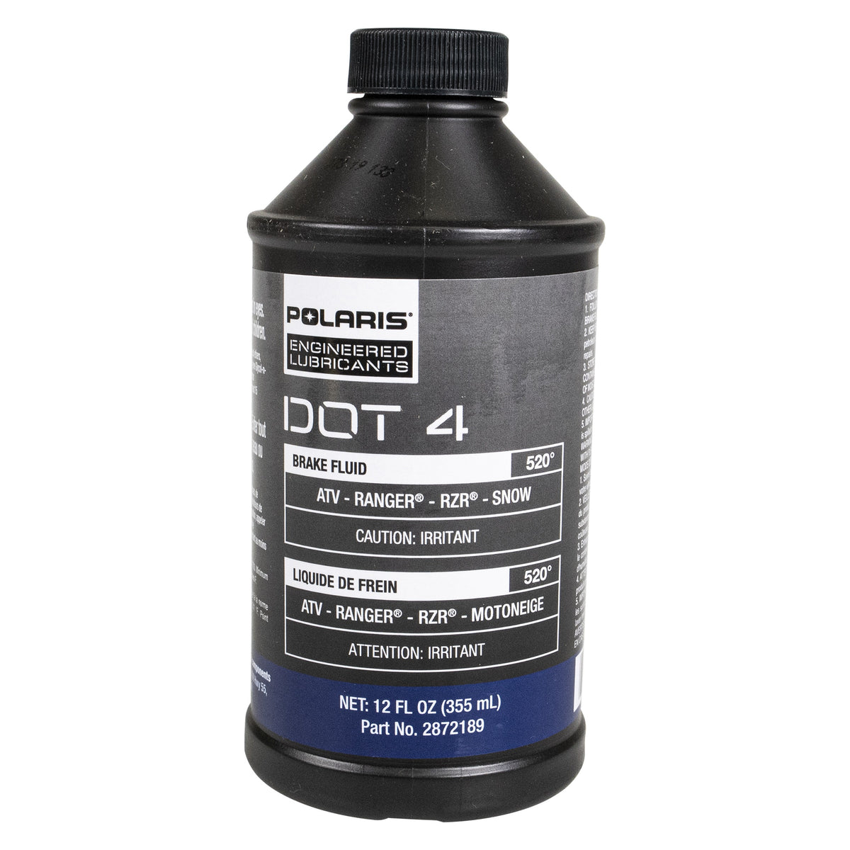 Polaris DOT 4 Brake Fluid 12oz 2872189