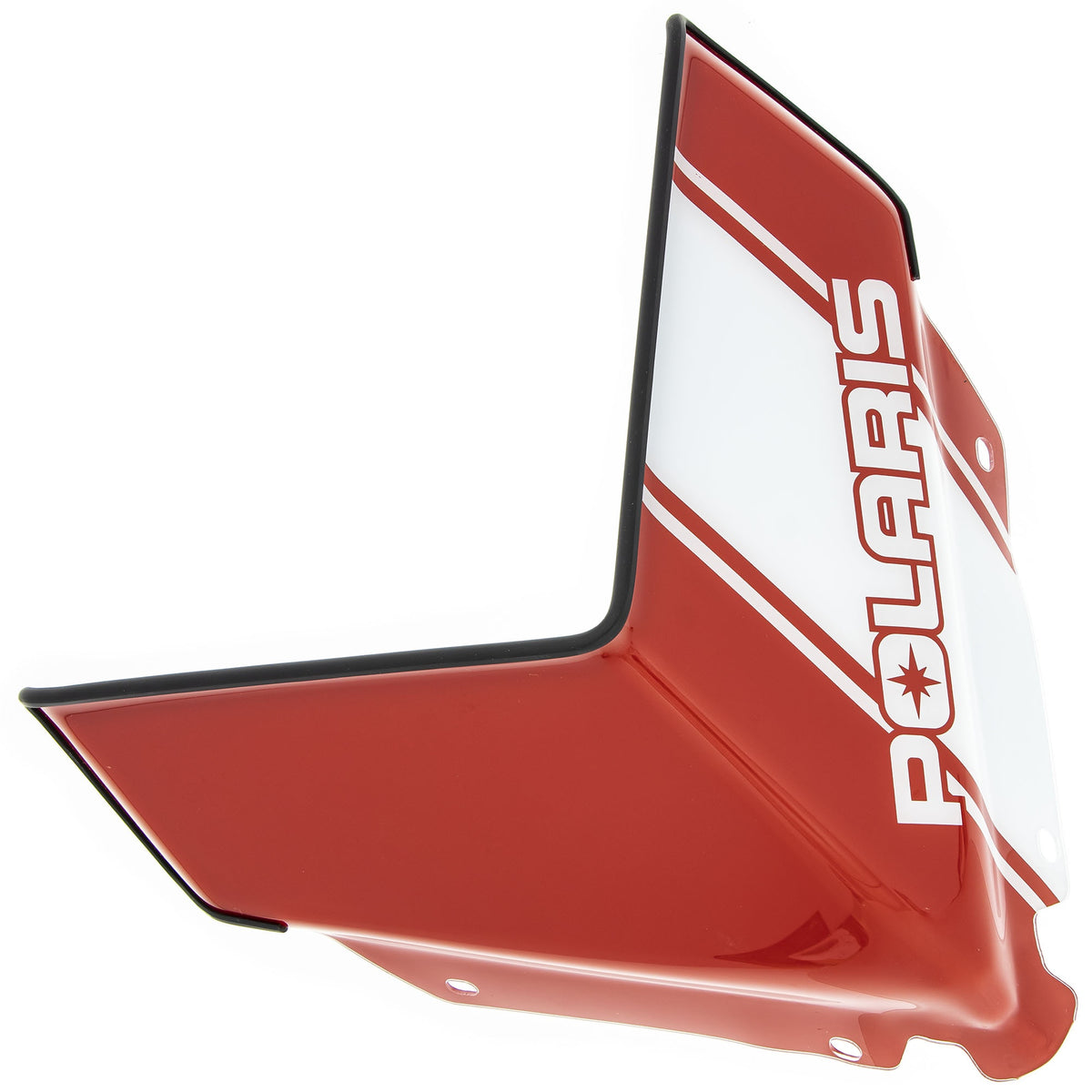 Polaris Red/White Low 7" Windshield 2880387