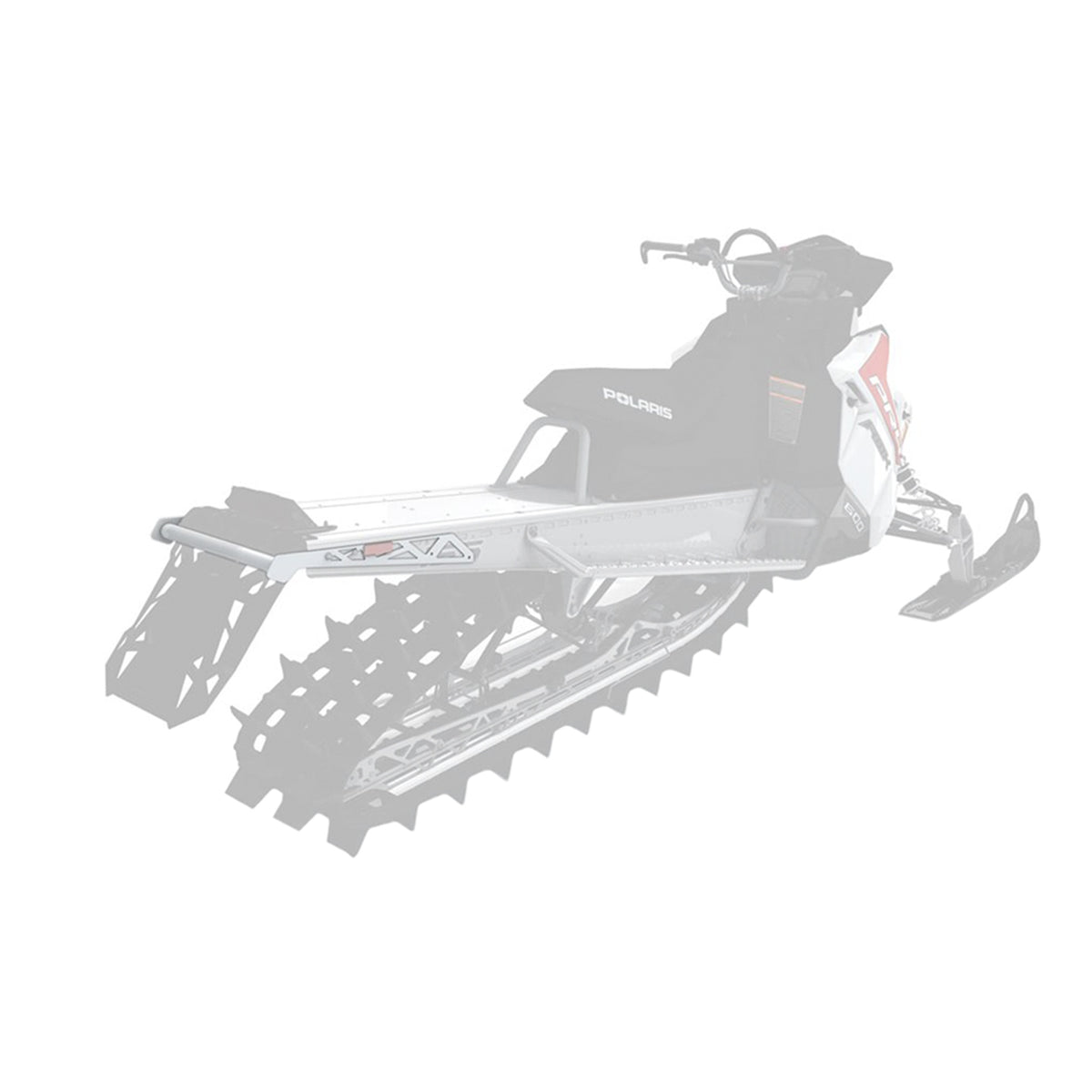 Polaris Bright White Rear Elite Bumper 2880993-133
