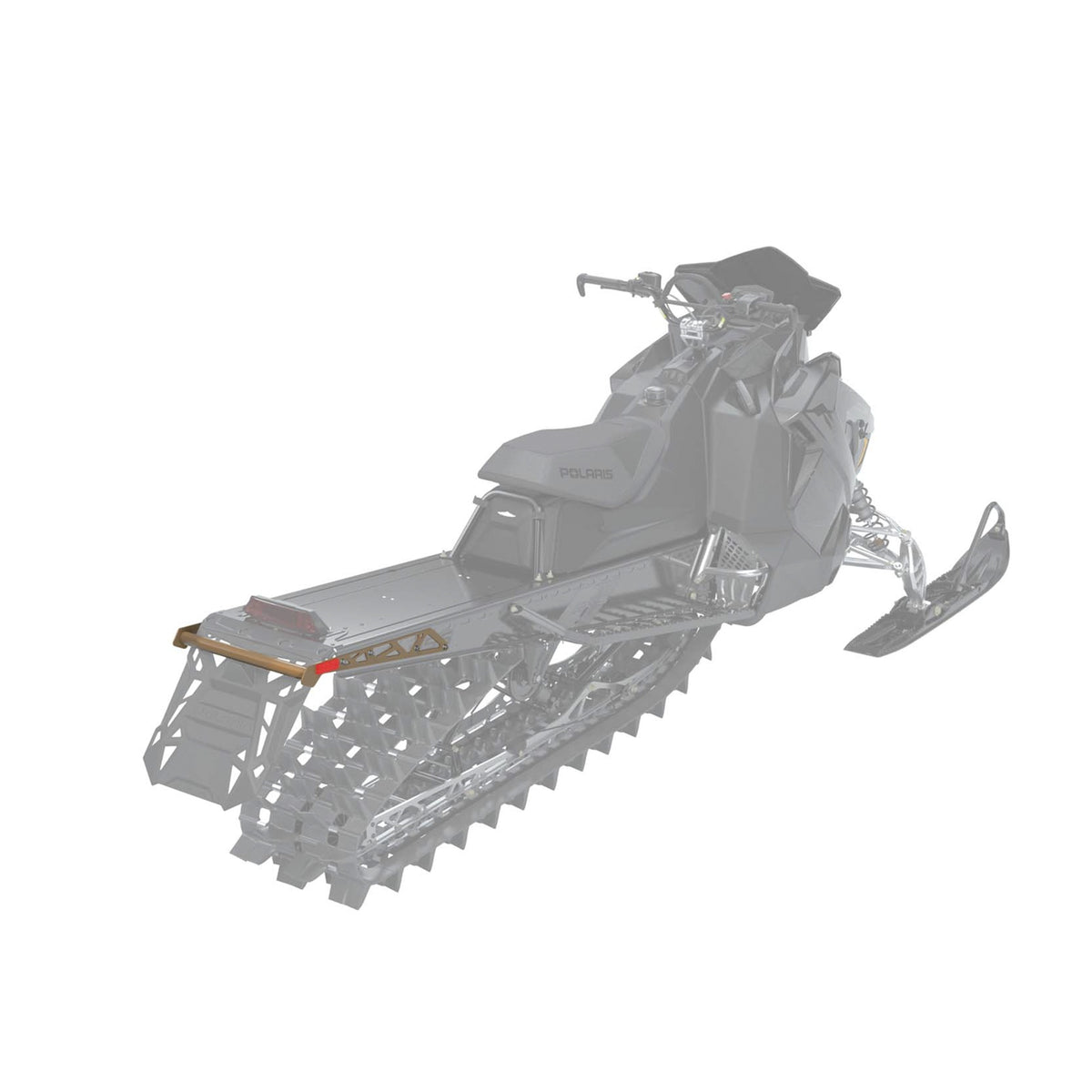 Polaris Matte Gold Rear Elite Bumper 2880993-703