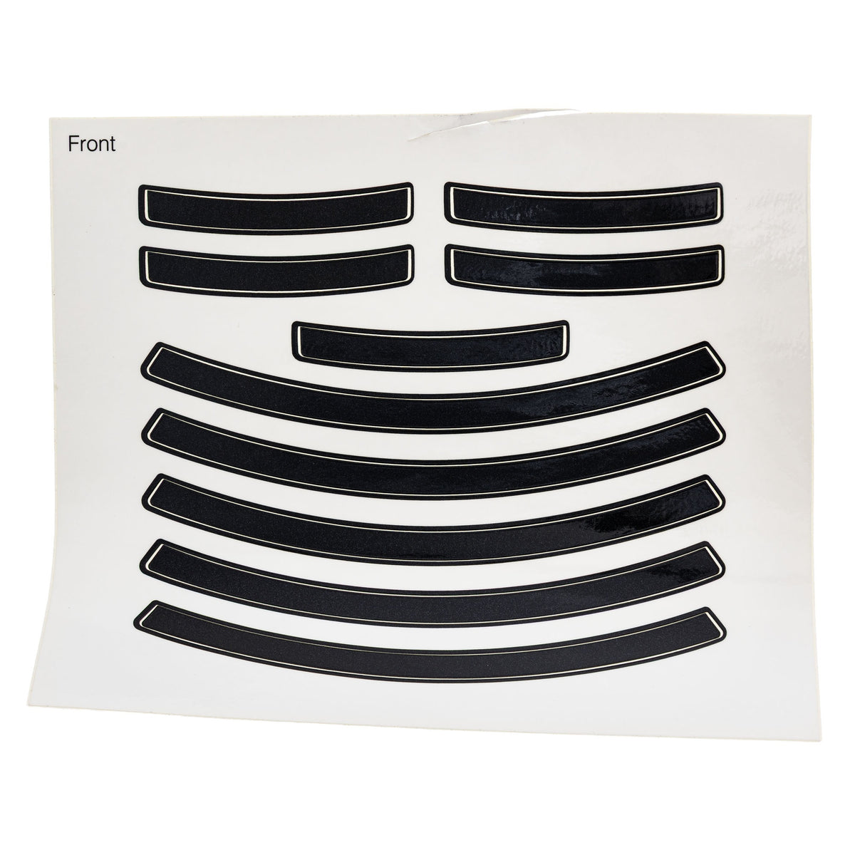 Slingshot Black Pearl Rim Mirror Accent Decal Kit 2881817-666 alternate view