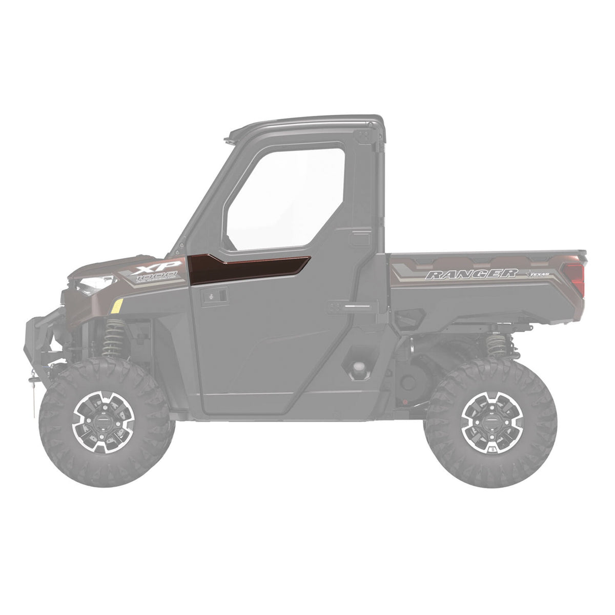 Polaris Black Cherry Front Door Accent Panel 2882870-756 alternate view