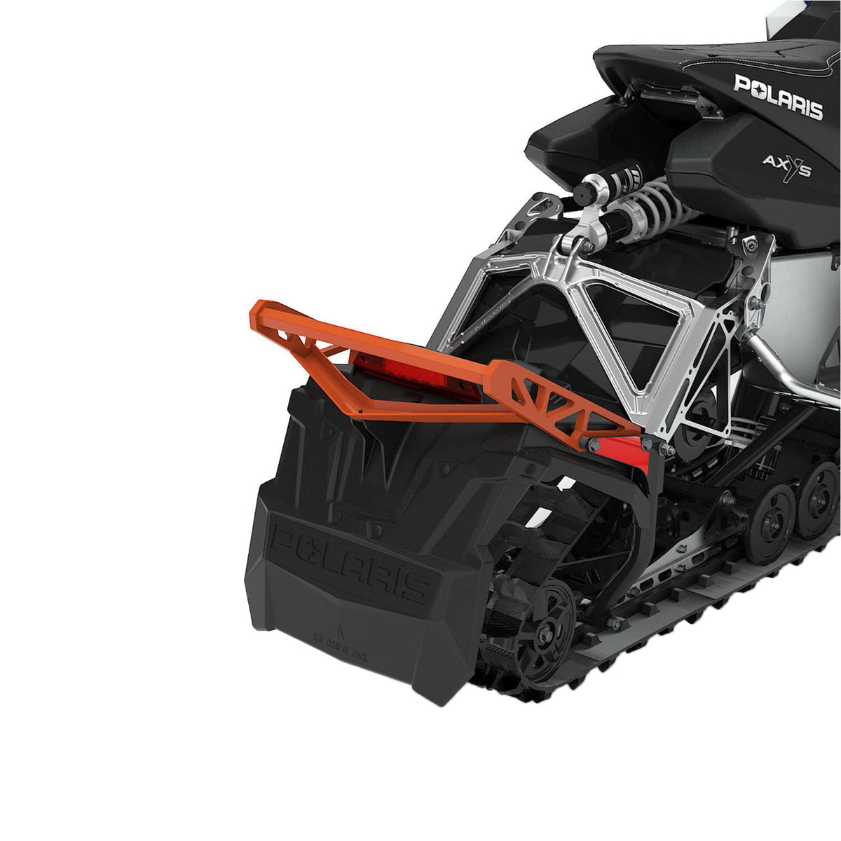 Polaris Orange Burst Rear Elite Pro Bumper 2882926-647 alternate view