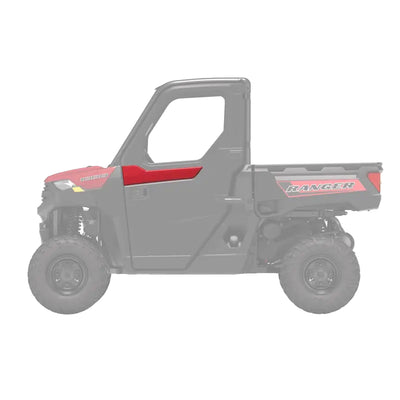 Polaris Solar Red Front Exterior Door Panel 2883499-342