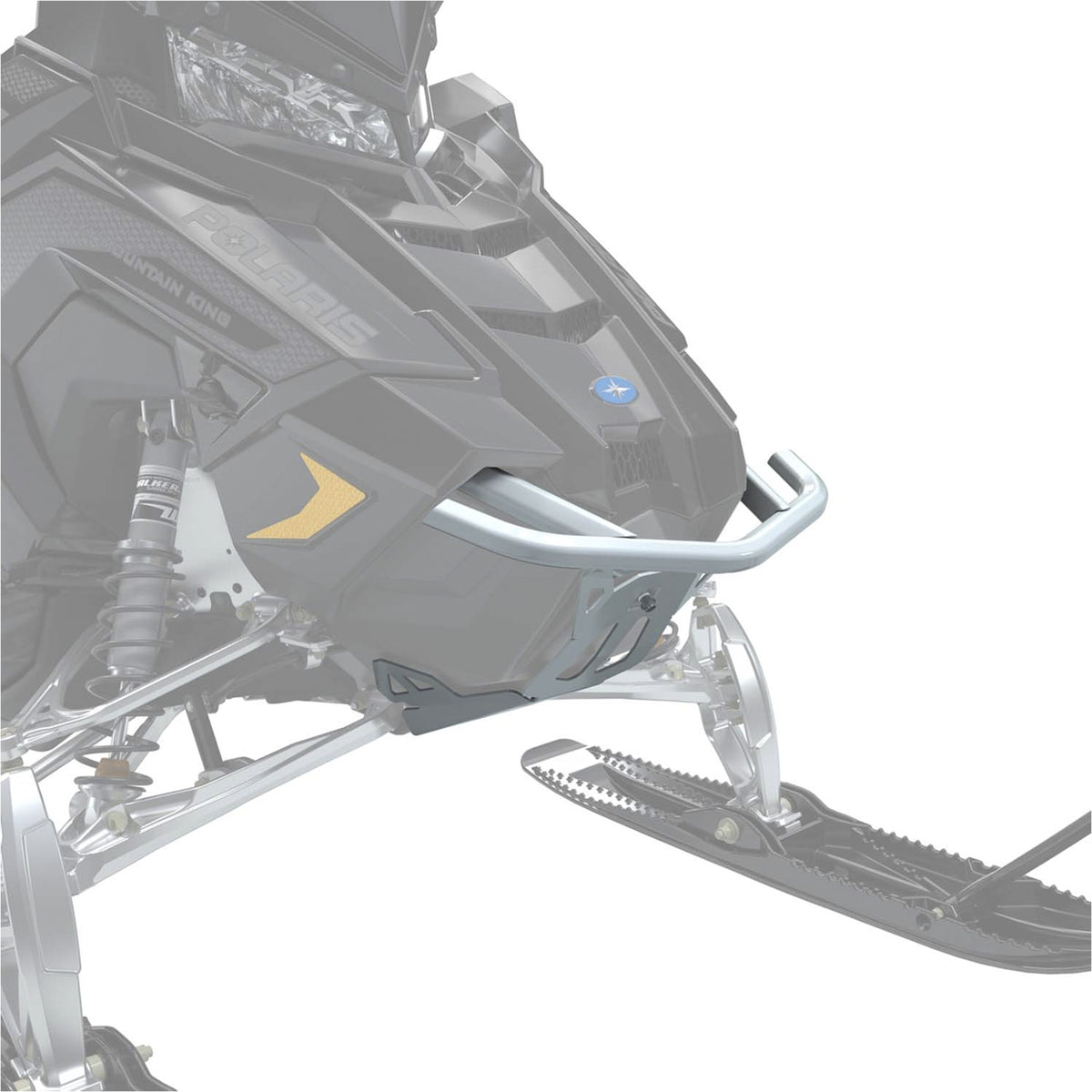 Polaris Bright White Front Monarch Bumper 2883681-133 alternate view