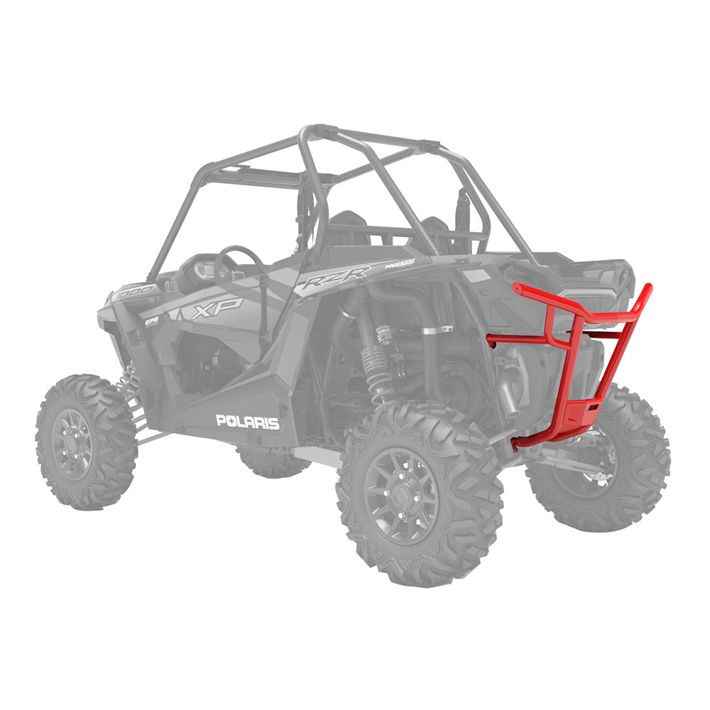 Polaris Indy Red Rear Low Profile Bumper 2884020-293 alternate view