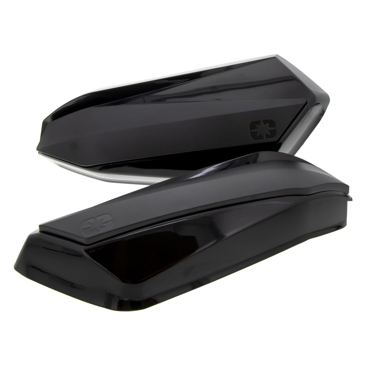 Polaris Gloss Black Defend Hand Guards 2884616-266