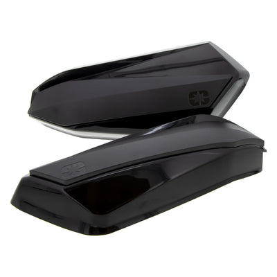 Polaris Gloss Black Defend Hand Guards 2884616-266