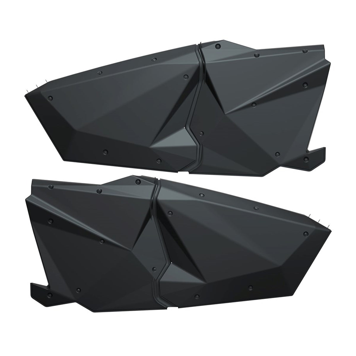 Polaris Matte Black Aluminum 4-Seat Doors 2884660-458