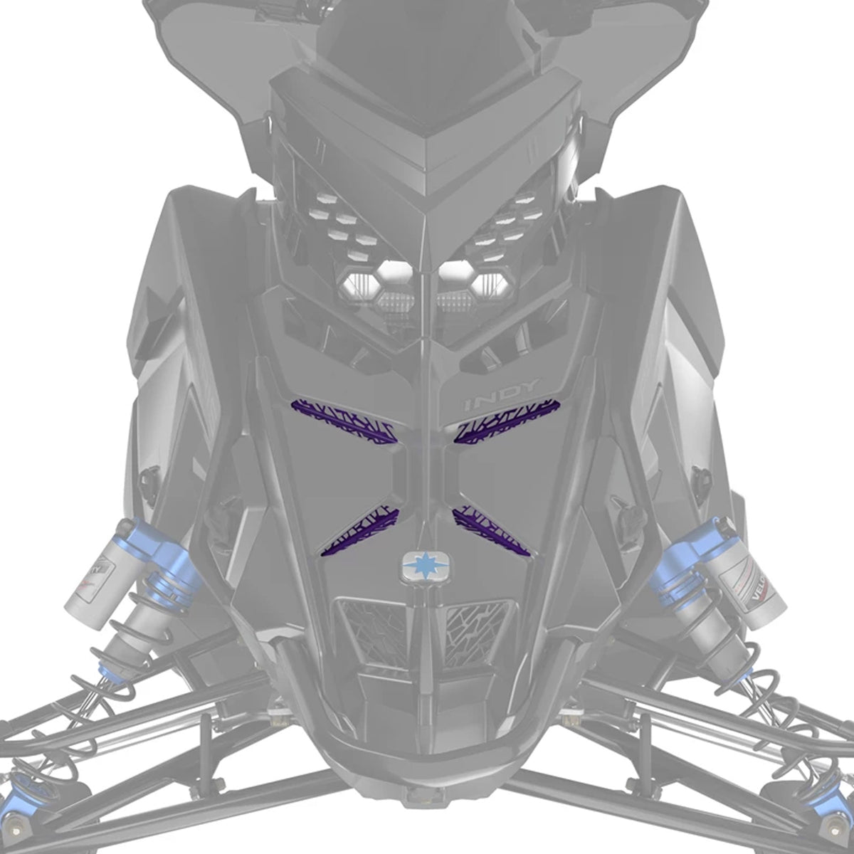 Polaris Plum Crazy Matryx Grill Inserts 2884979-784