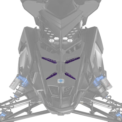 Polaris Plum Crazy Matryx Grill Inserts 2884979-784