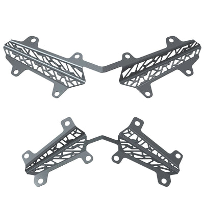 Polaris Stealth Gray Matryx Grill Inserts 2884979-804