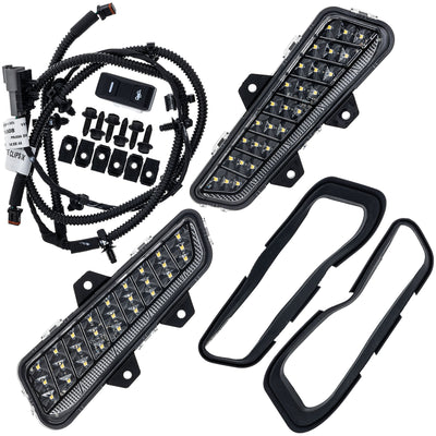 Polaris Auxiliary Lights - Front Brushguard 2889767