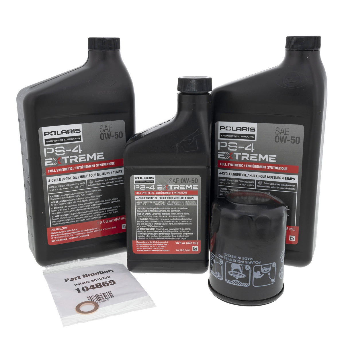Polaris Extreme Duty Oil Change Kit 2890057