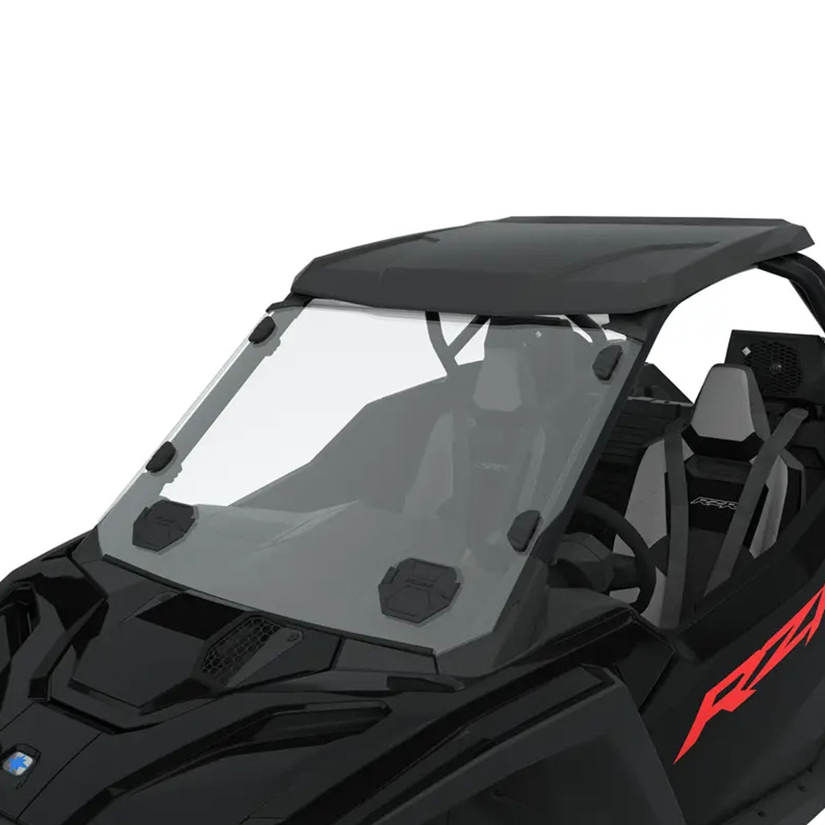 Polaris Lock & Ride Full Vented Windshield 2890375 alternate view