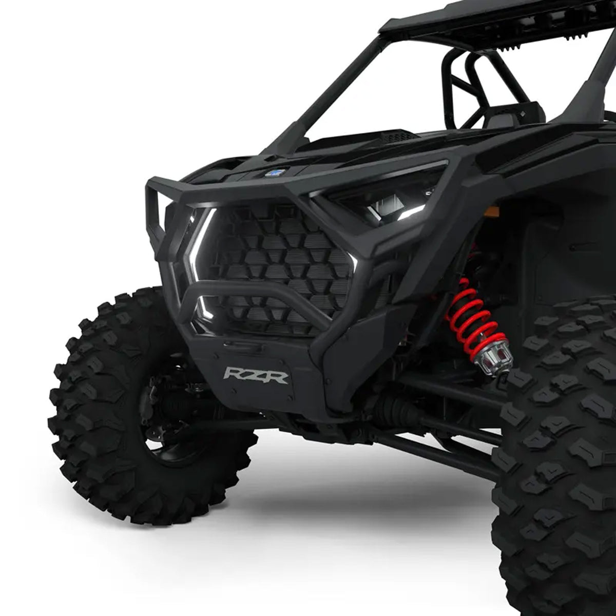 Polaris Front High Coverage Bumper Black 2890388-458 additional view