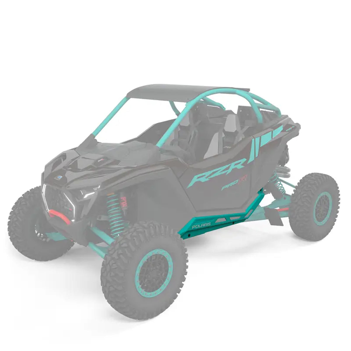 Polaris Low Profile Rock Sliders, 2-Seat 2890394-887 alternate view