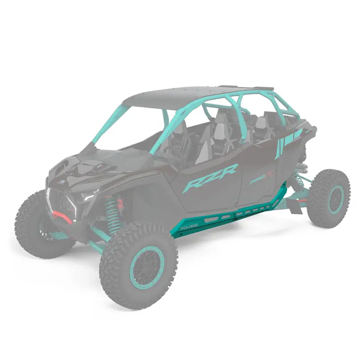 Polaris Low Profile Rock Sliders 4-Seat 2890395-887 alternate view