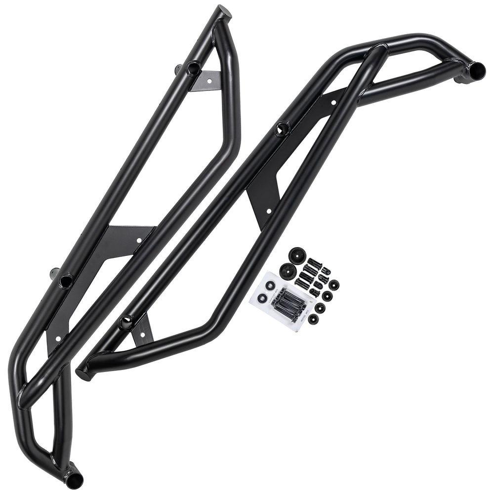 Polaris Black Extreme Kick Out Rock Sliders 2890396-458
