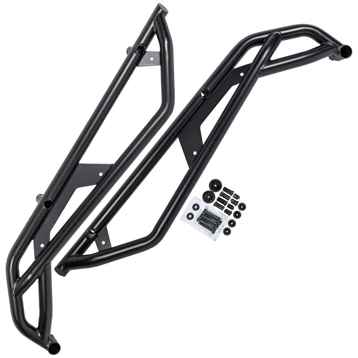 Polaris Black Extreme Kick Out Rock Sliders 2890396-458
