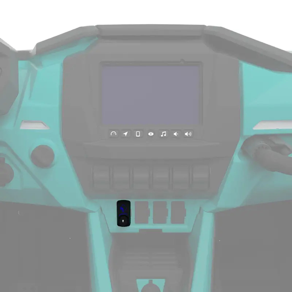 Polaris Active Bass Control Knob by Rockford Fosgate 2890427 alternate view