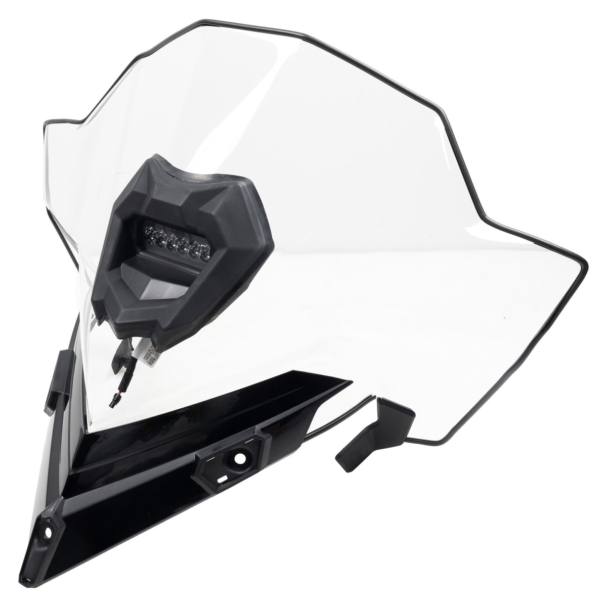 Polaris Tall Windshield with Integrated Auxiliary Light 2890510 alternate view