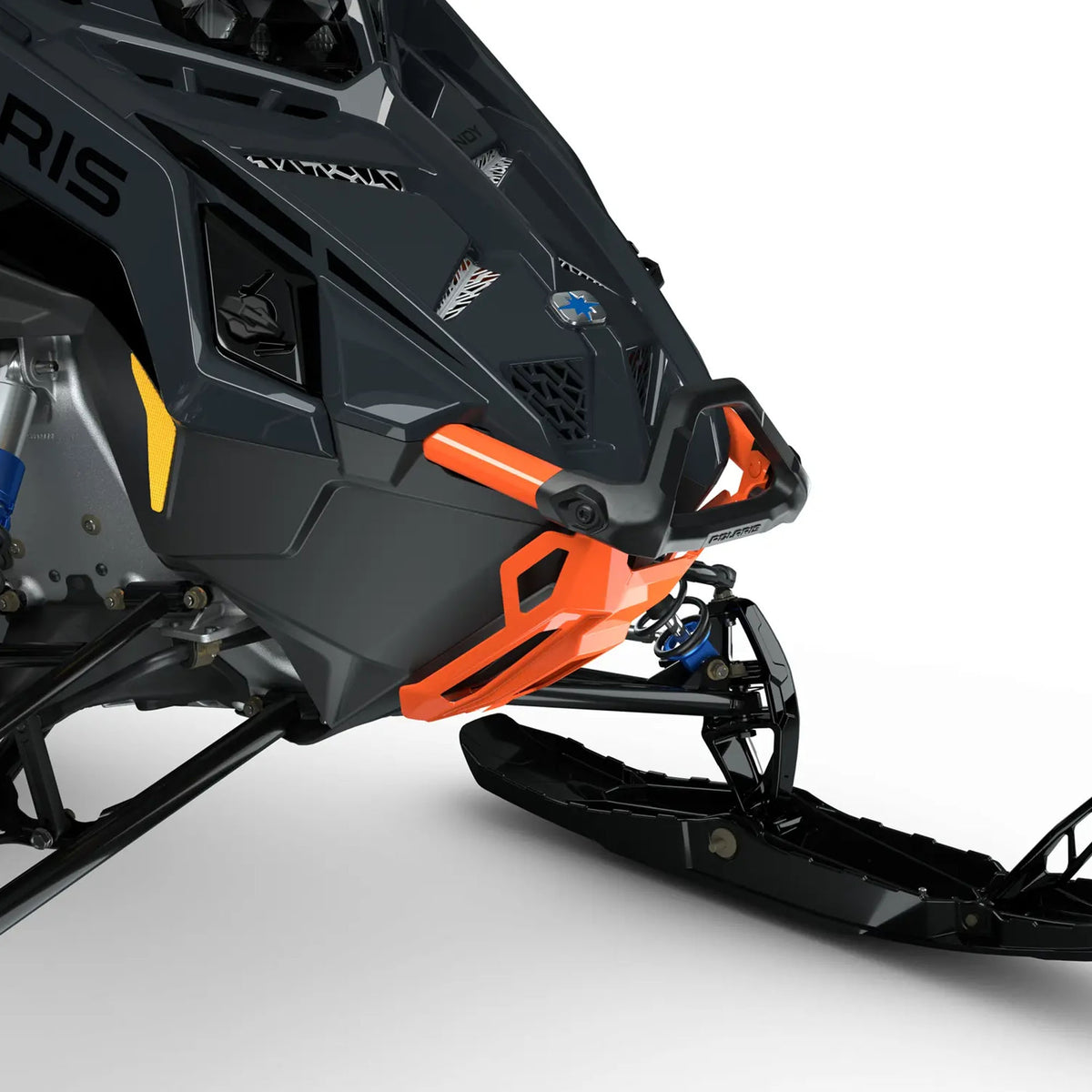 Polaris Orange Burst MTX Front Bumper 2890641-647 additional view