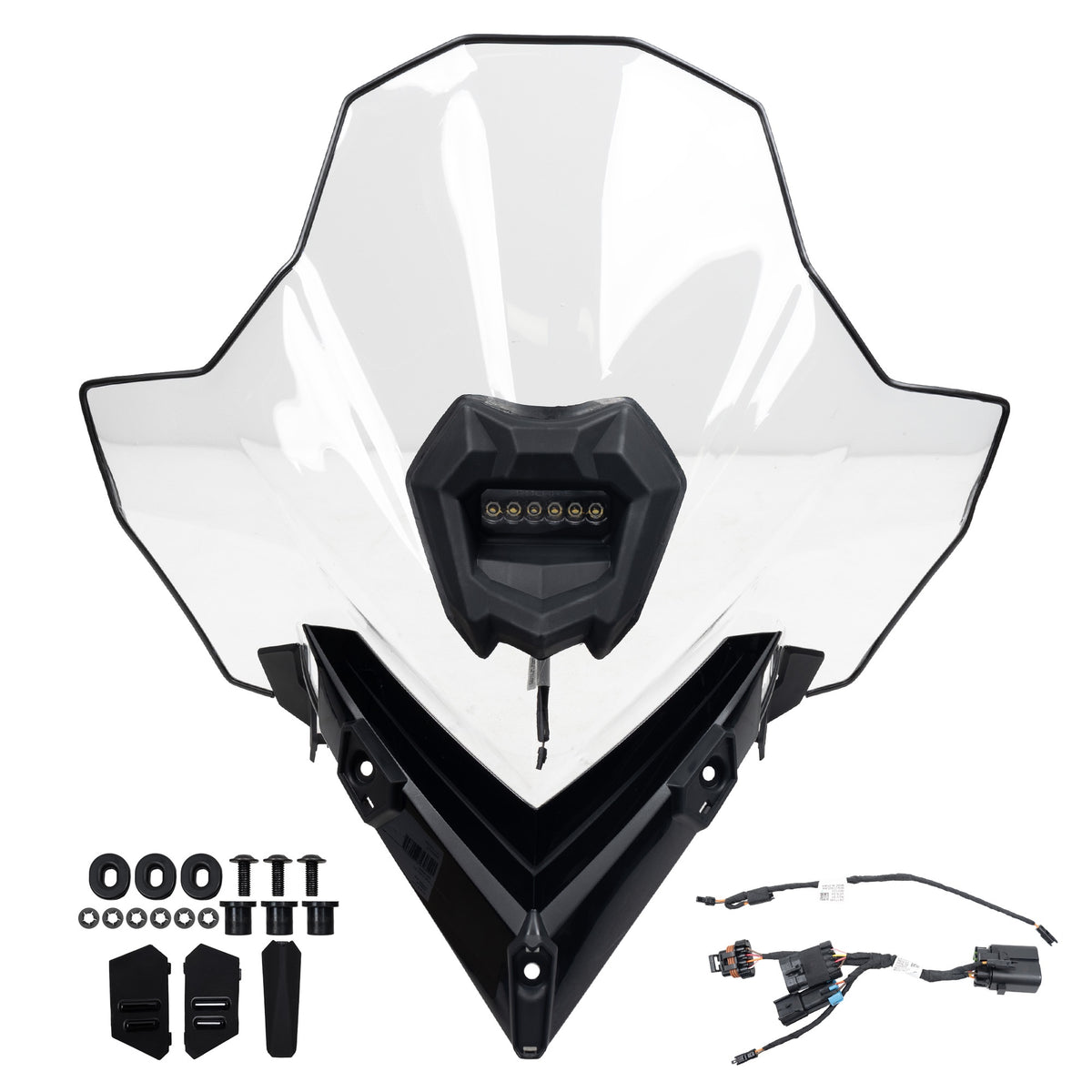 Polaris Extra Tall Windshield with Integrated Center Light 2890642