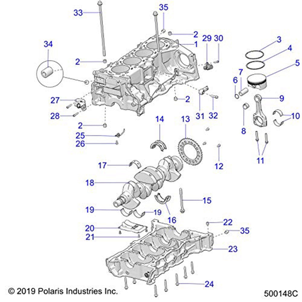 Polaris Chain Tensioner 3023189