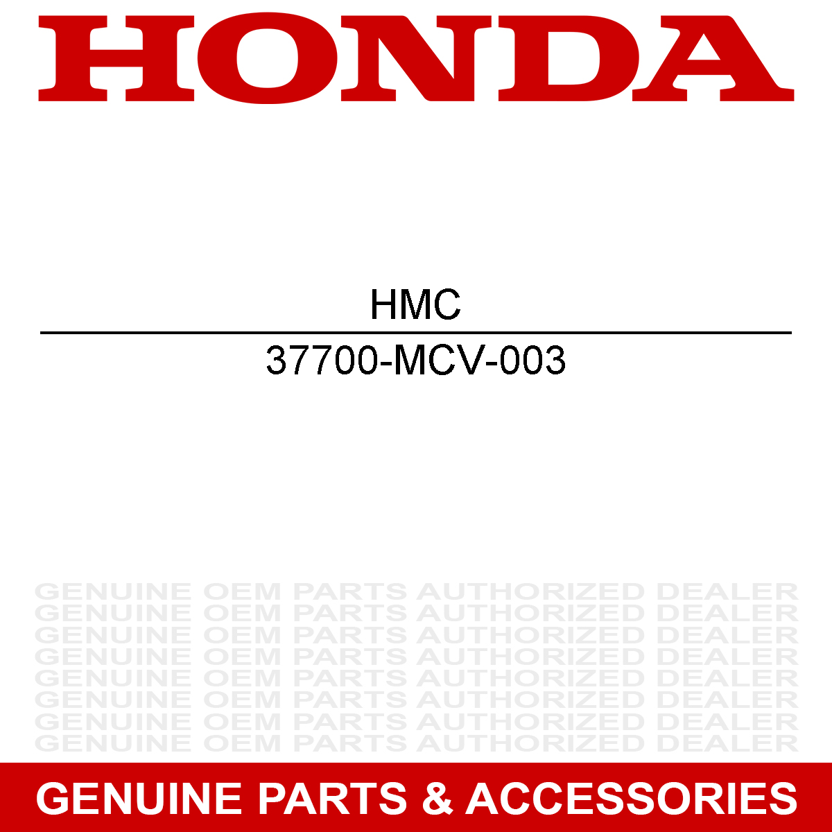 Honda Sensor 37700-MCV-003