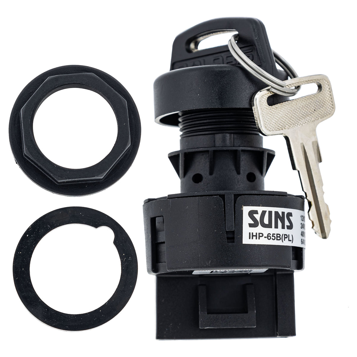 Polaris Key Switch 3 Pos Mt Slv 4081556