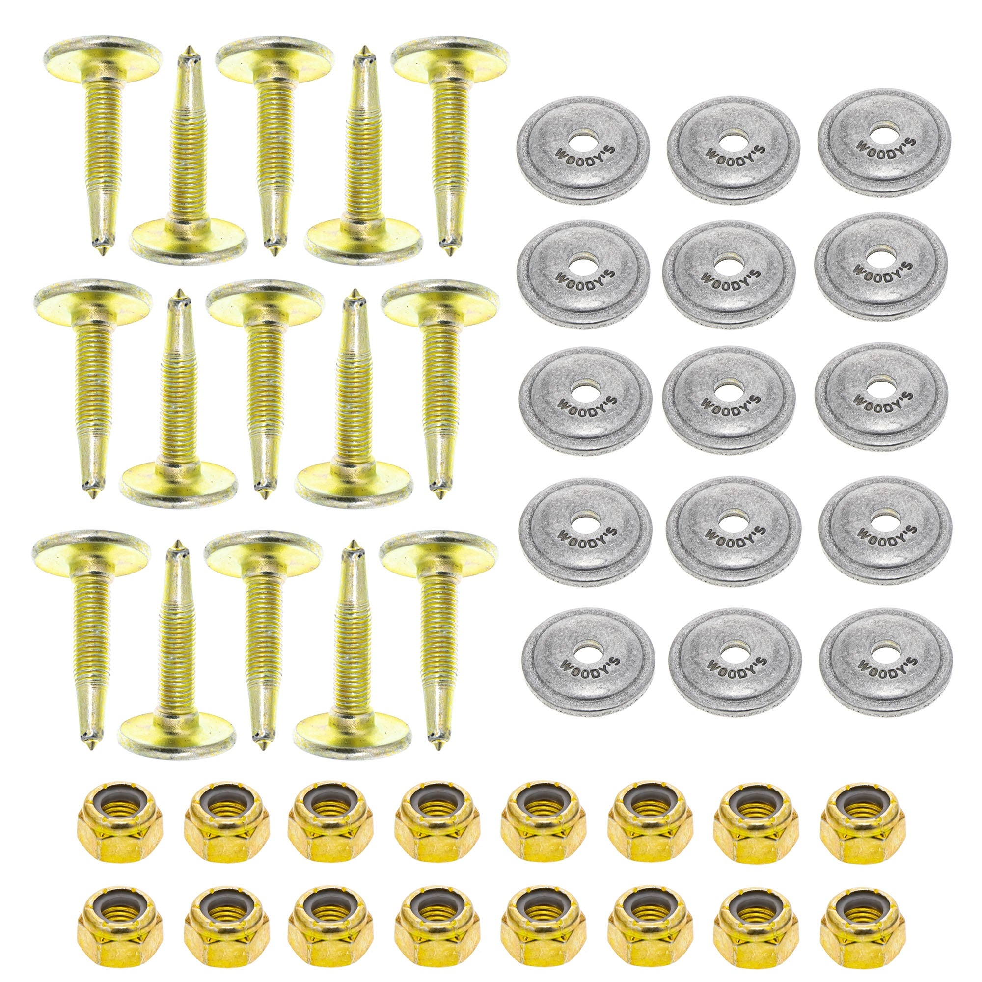 BRP 415128957 Woodys Gold Digger Studs Support Plate Renegade Tundra ACE 900 850