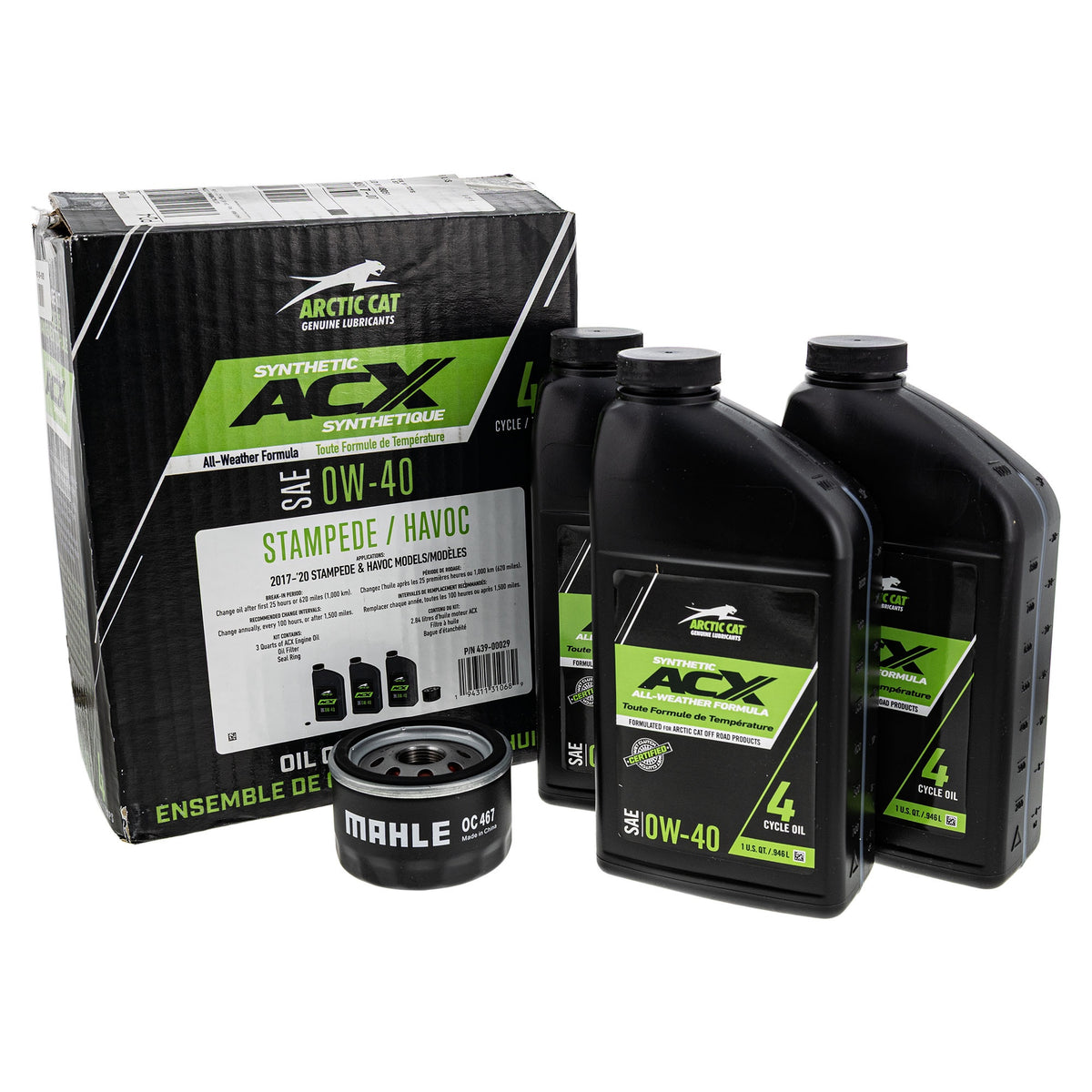 Arctic Cat 439-00029 Oil Change Kit 439-00029