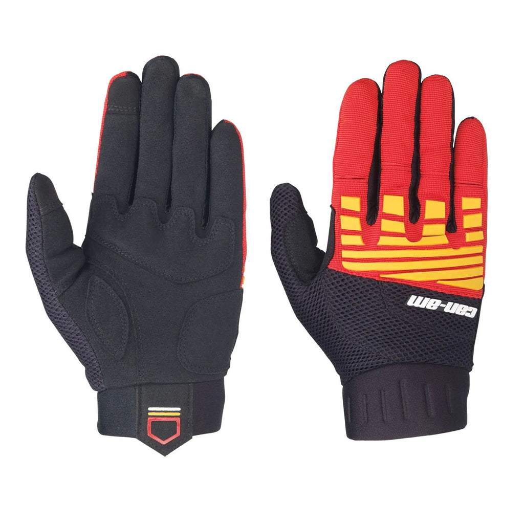 Light Bulb Cuff Can-Am Steer Standard Offroad Gloves Red