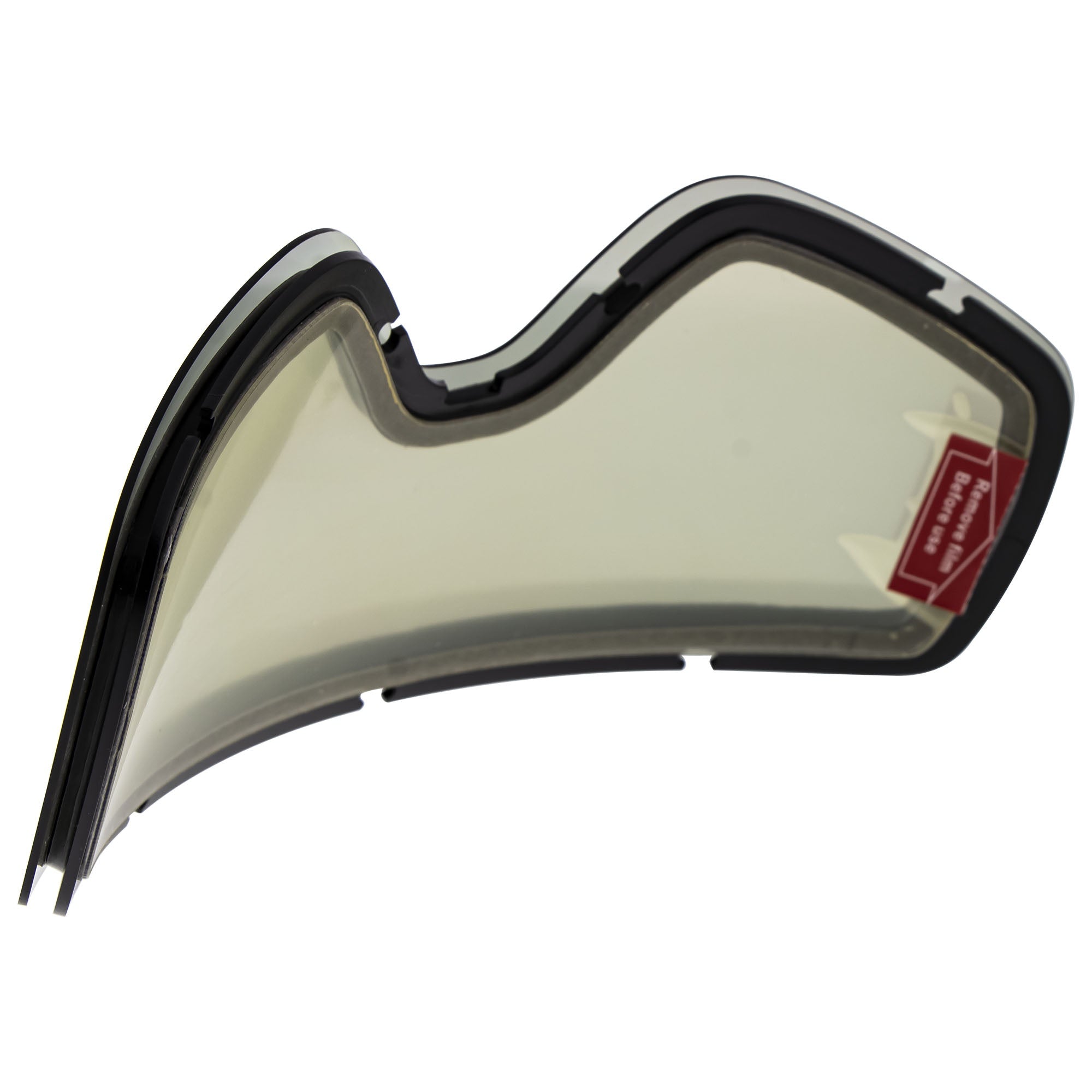 BRP 4486720099 Ski-Doo EDGE Goggles Chromed RPM Replacement Lens UV - Chrome - One Size