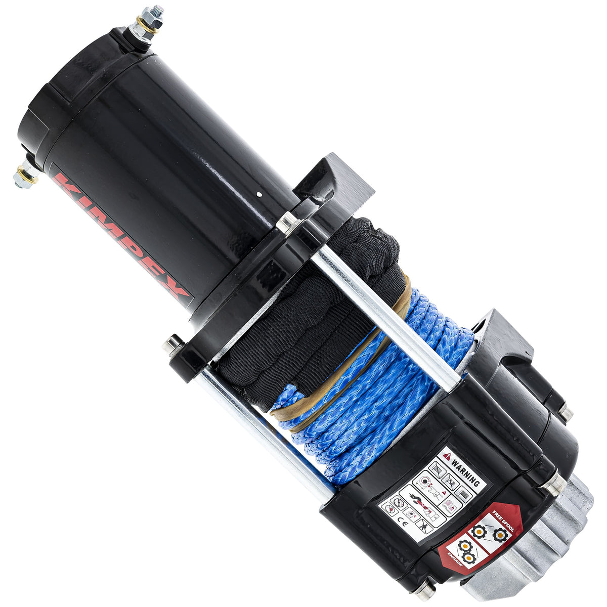 Kimpex 458243 2500 lbs Winch IP 67 Kit with Synthetic Rope Commander Defender Maverick X3