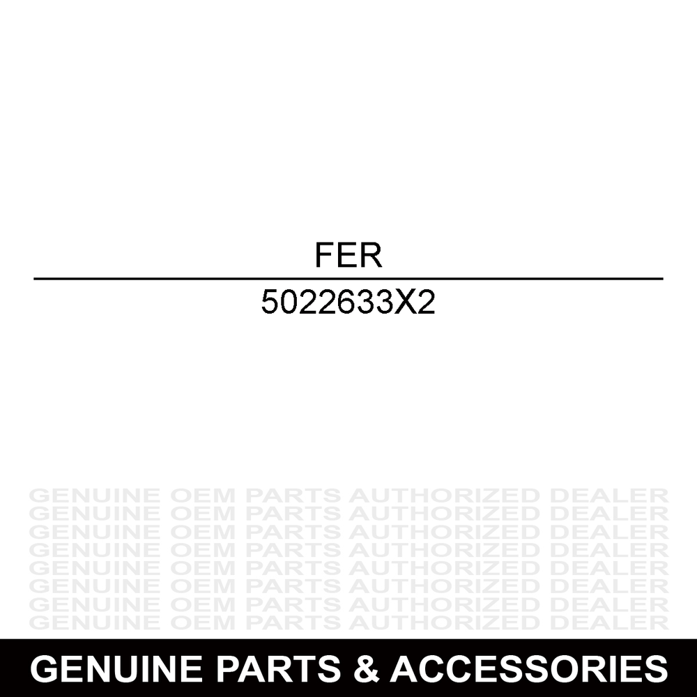 Ferris O-RING #017 BUNA 90 DUROMET 5022633X2