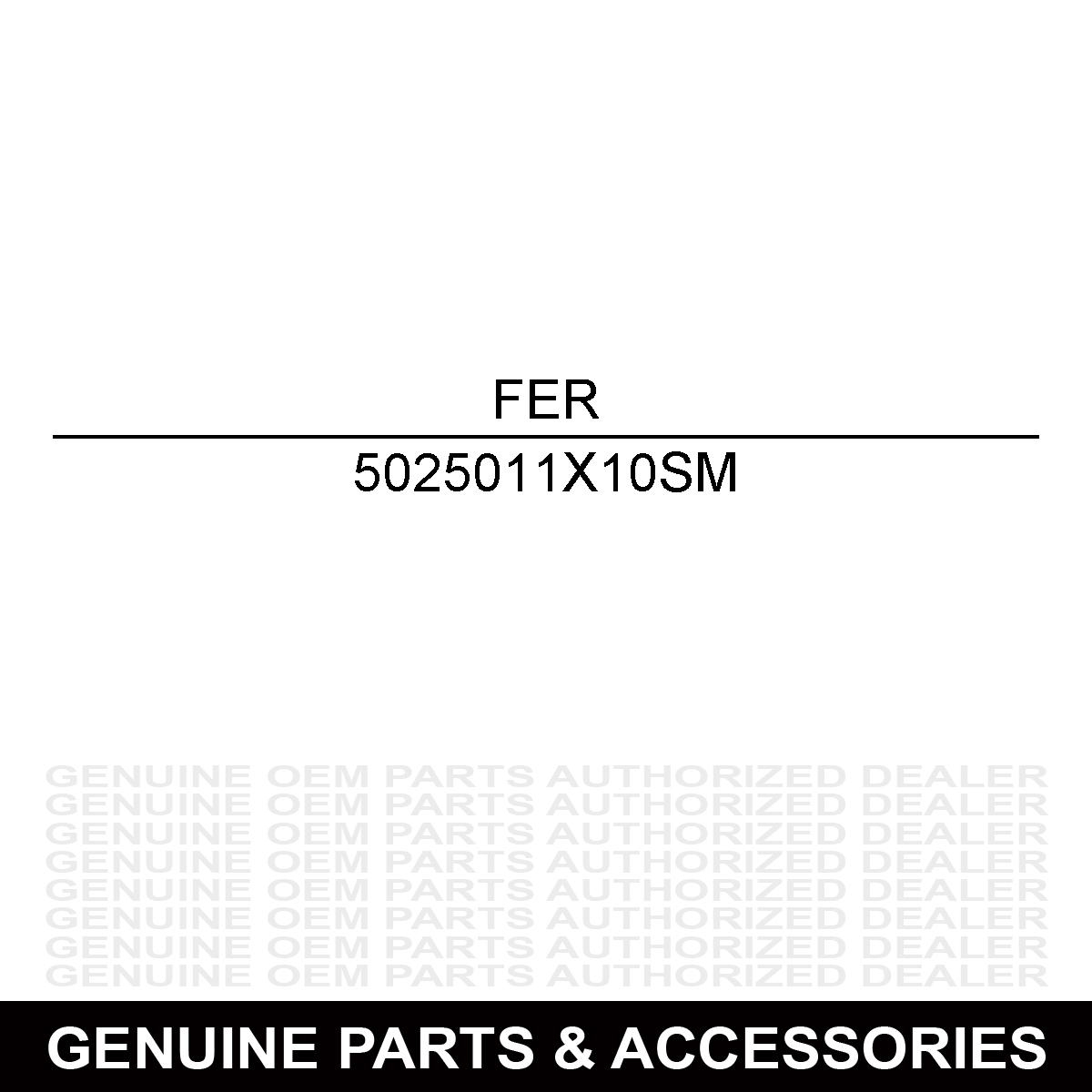 Ferris Bolt 5025011X10SM