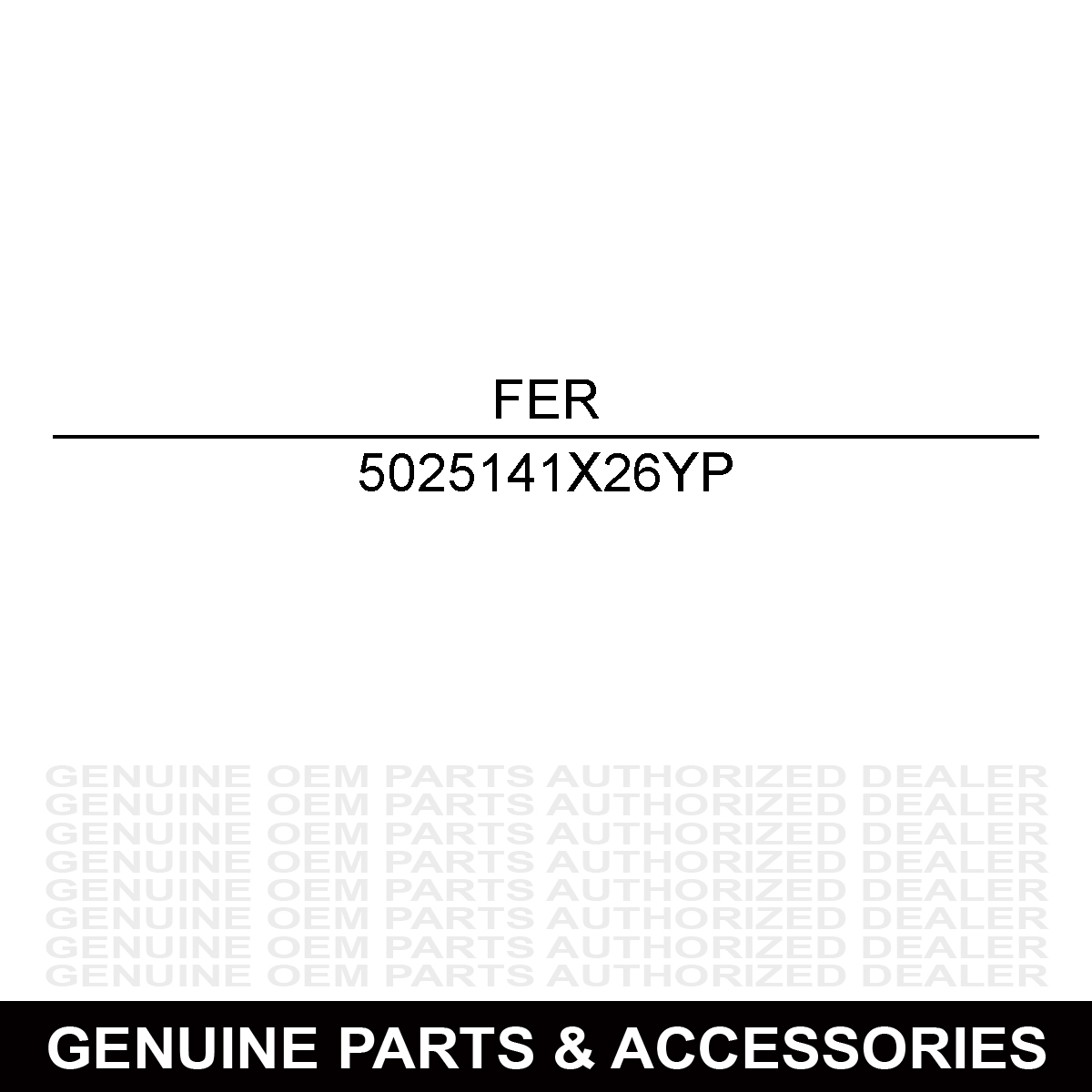 Ferris Bolt 5025141X26YP