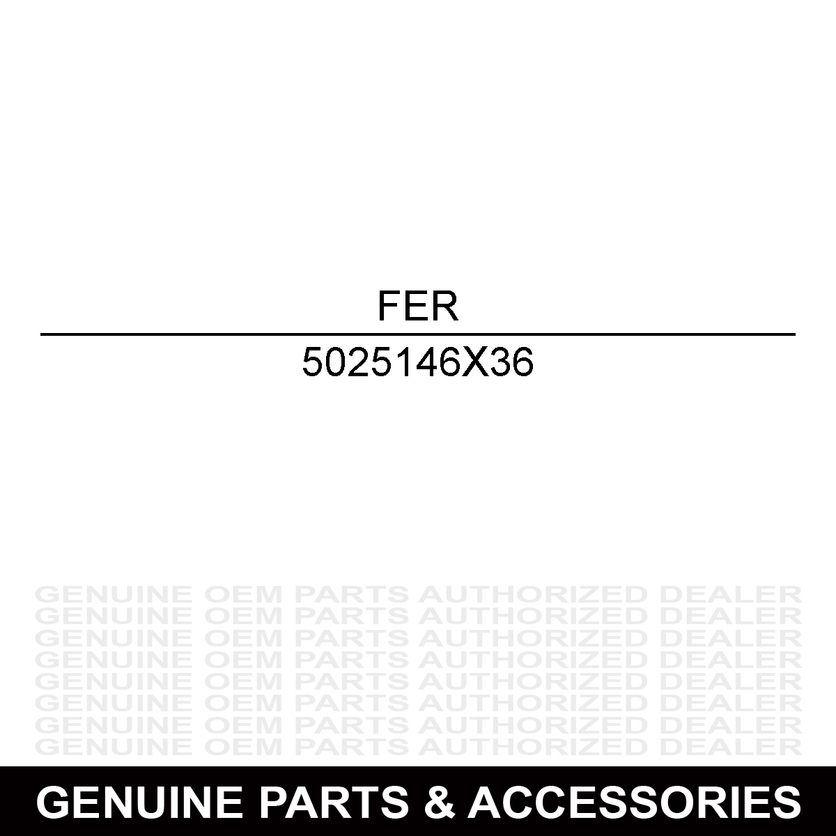 Ferris Carriage Bolt 3/8-16 x 4-1/2 5025146X36