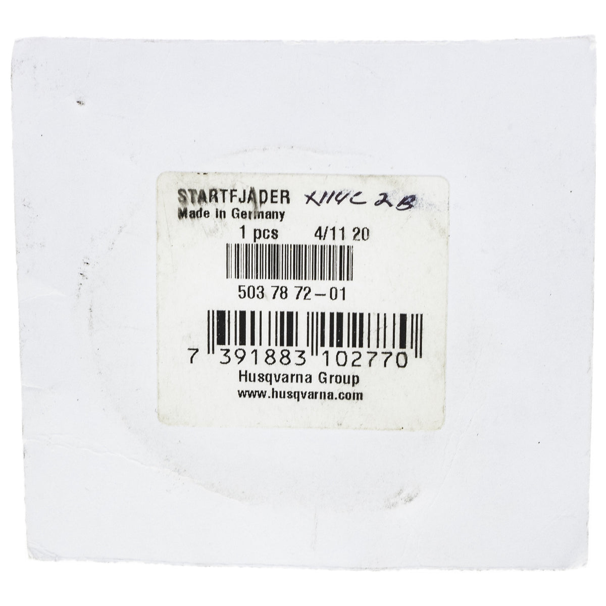 Husqvarna 503787201 Starter Spring  XP