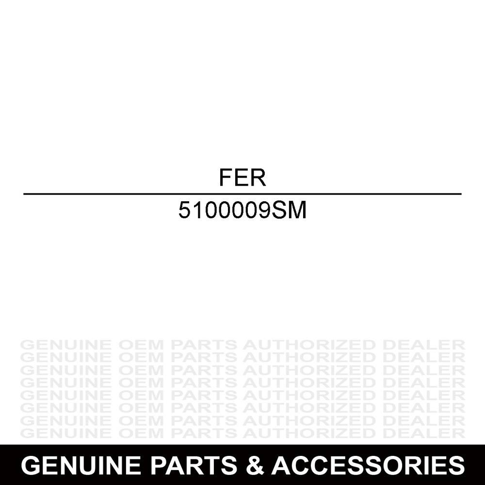 Ferris U-Bolt, 3/8 x 1-1/4 5100009SM
