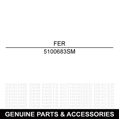 Ferris Roll Bar Decal Warning 5100683SM